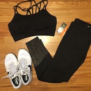 Black & Patterned Leggings